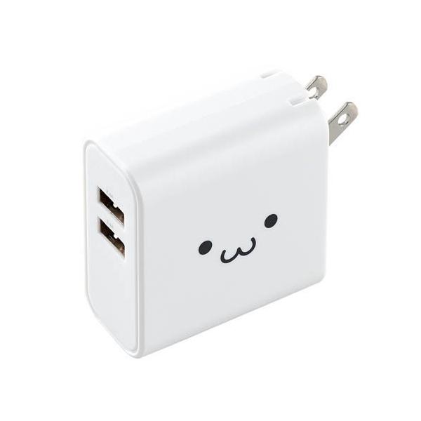 エレコム 充電器 iPhone SE3／15／14／13／12／Android EC-AC03WF ( 1