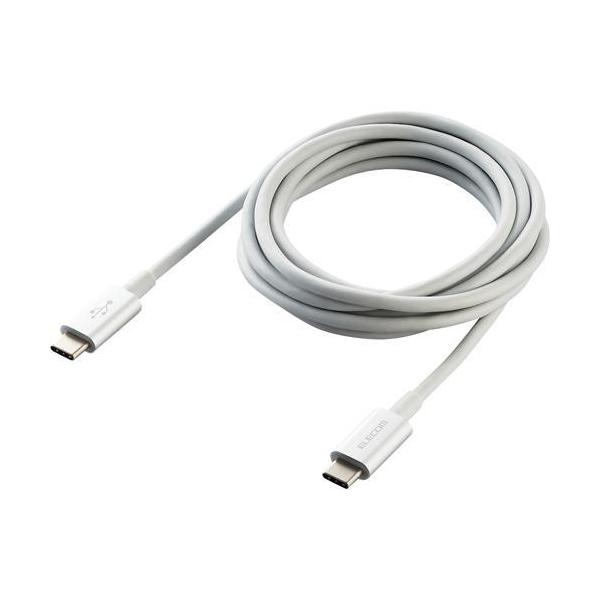 GR USBP[u 2m Type-C }[d fɂ Vo[ MPA-CCPS20PNSV ( 1{ )/ GR(ELECOM)