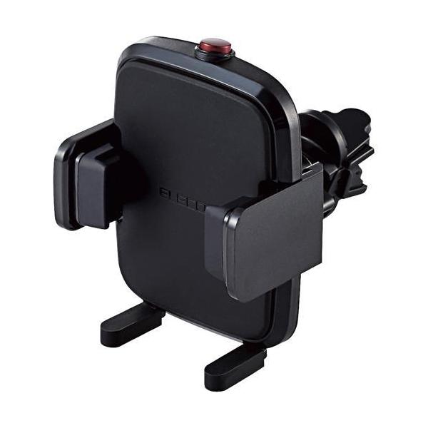 �G���R�� �ԍڃX�}�z�X�^���h �G�A�R����t�^�C�v �u���b�N P-CARS12BK ( 1�� )/ �G���R��(ELECOM)