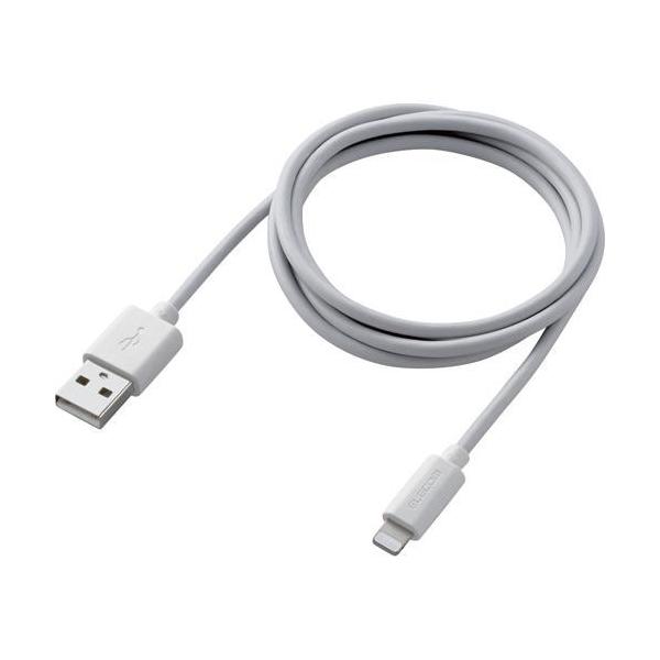 �G���R�� Lightning�P�[�u�� iPhone �[�d �f�[�^�]�� 1.0m �z���C�g MPA-UALA10WH ( 1�� )/ �G���R��(ELECOM)