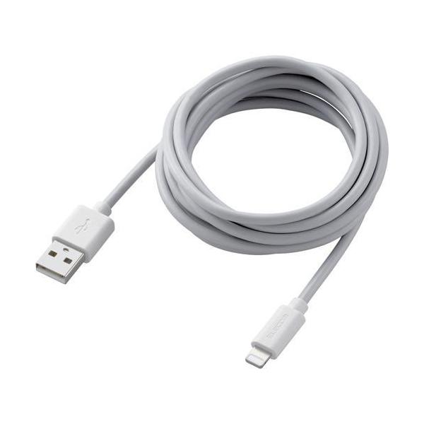 �G���R�� Lightning�P�[�u�� iPhone �[�d �f�[�^�]�� 2m �z���C�g MPA-UALO20WH ( 1�� )/ �G���R��(ELECOM)