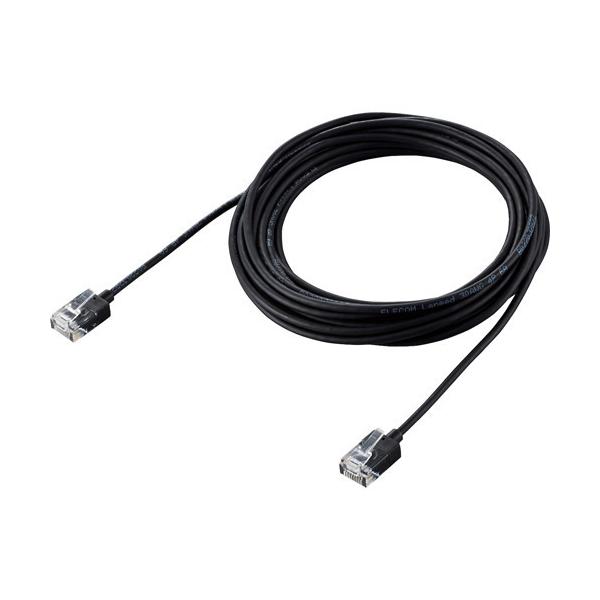 GR LANP[u Cat6A X[p[X 5m ubN LD-GPASS^BK5 ( 1{ )/ GR(ELECOM)