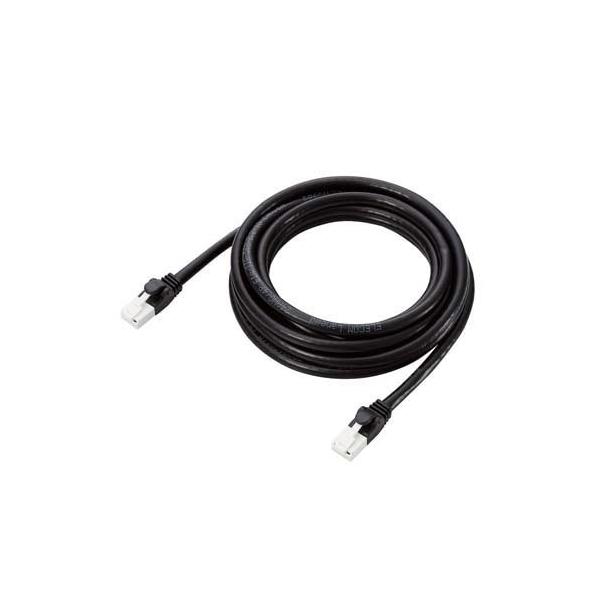 エレコム LANケーブル PS5対応 Cat6A ツメが折れない ブラック 3m GM