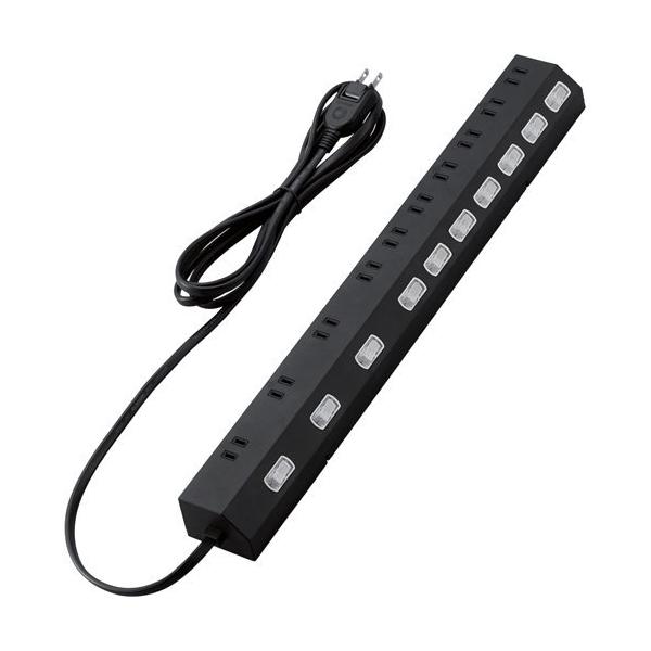 GR R[h d^bv 2P 10 ʃXCb` 2.5m ubN ECT-1625BK ( 1 )/ GR(ELECOM)