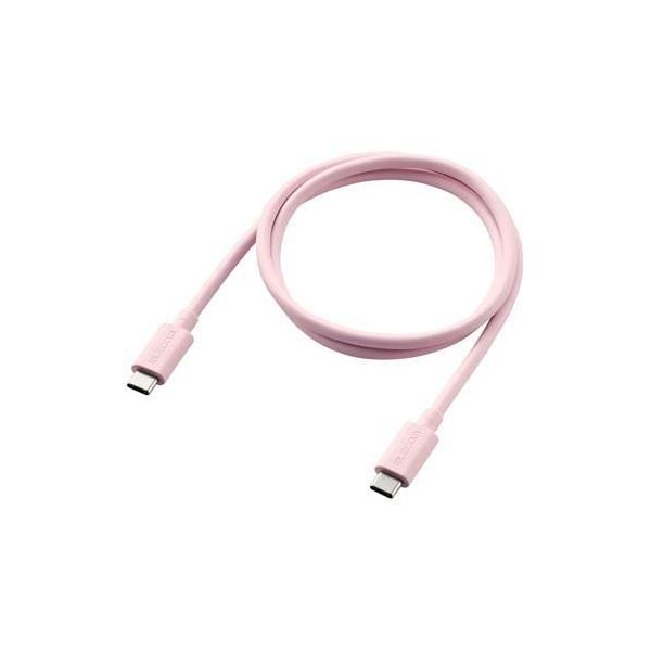 �G���R�� TypeC�P�[�u�� C to C USB4 �s���N USB4-APCC5P08PN ( 1�� )/ �G���R��(ELECOM)