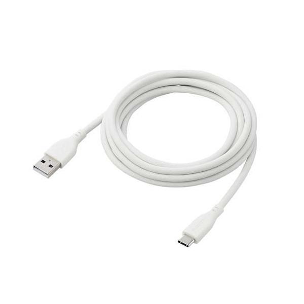 GR USBȂ߂炩P[u USB A to USB C RoHS zCg MPA-ACSS20WH ( 1 )/ GR(ELECOM)