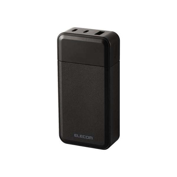 他サイト： エレコム モバイルバッテリー 急速充電 大容量 10000mAh 30w 充電器 iPhone ブラック ( 1台 )の商品画像