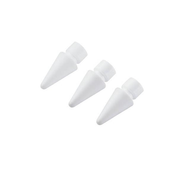 他サイト： エレコム Apple Pencil 第1・第2世代 USB-C用ペン先 樹脂製 ホワイト ( 3個入 )の商品画像