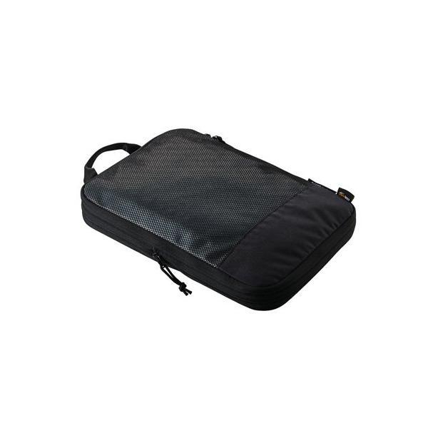 他サイト： エレコム 圧縮袋 旅行用 容量約12L ブラック ( 1個 )の商品画像