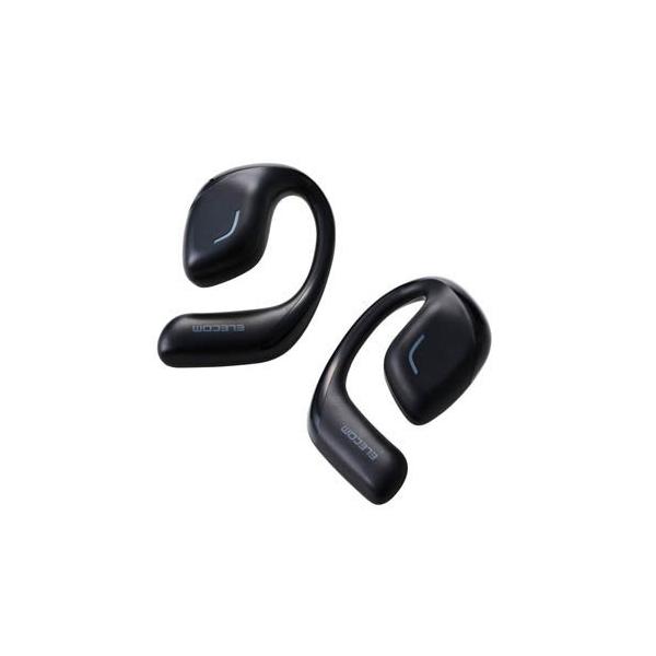 ②エレコム オープンイヤー型 ワイヤレス Bluetooth イヤホン ブラック エレコム オープンイヤー型ワイヤレスイヤホン Bluetooth 5.4