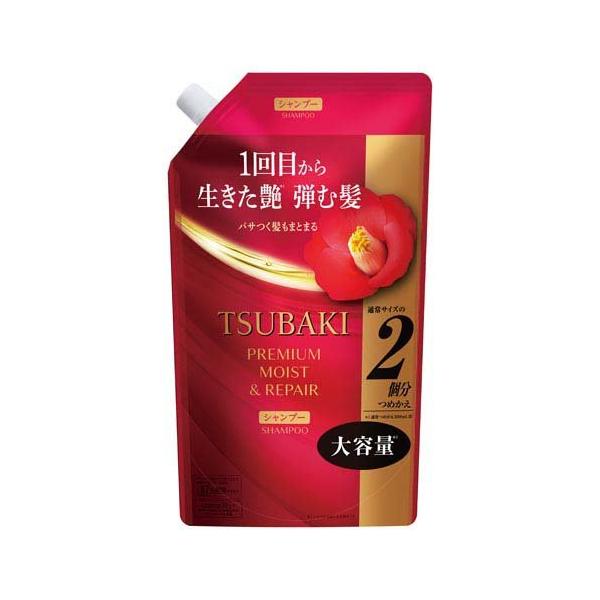 TSUBAKI プレミアム モイスト＆リペア シャンプー つめかえ用 ( 600mL
