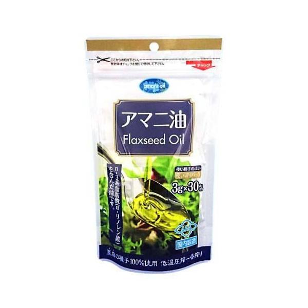 他サイト： 朝日 アマニ油 使い切り分包パック ( 3g*30包入 )/ 朝日の商品画像