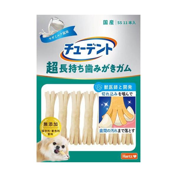 チューデント 超長持ち歯みがきガム SS ヤギミルク風味 ( 11本