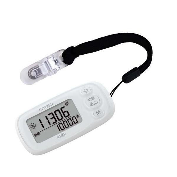 シチズン 歩数計 TWT512-WH ストラップ付き/健康家電 美容家電/ブランド：シチズン/【発売元、製造元、輸入元又は販売元】シチズン・システムズ/【シチズン 歩数計 TWT512-WH ストラップ付きの商品詳細】●ワンボタン操作で特定...