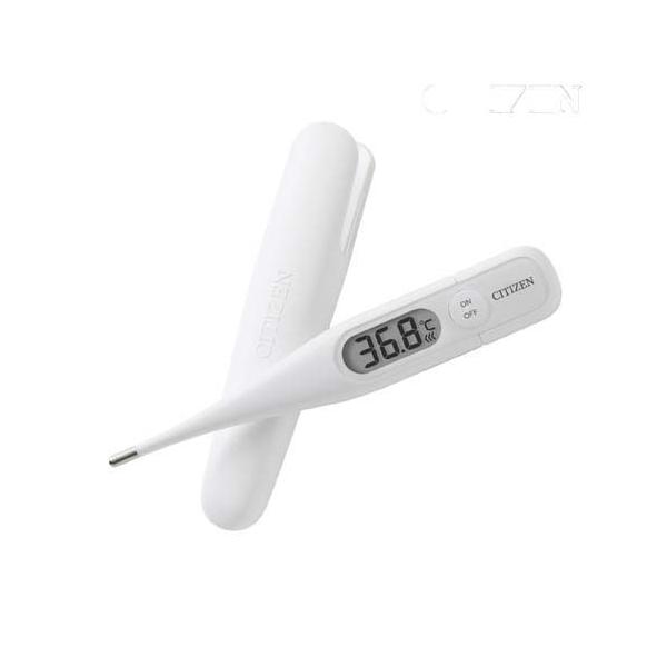 シチズン 電子体温計 予測式 CTE501-E スピード検温 ケース付き ( 1本