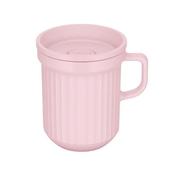 まふまふー サーモス 食洗機対応 スープマグ 0.32L フォギーピンク DJU-320 FOPK