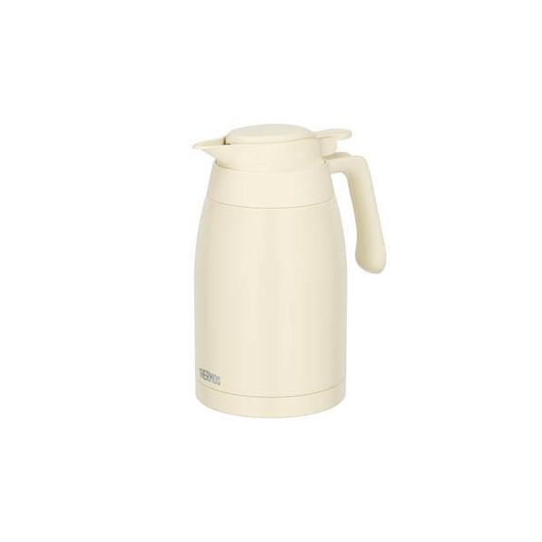 サーモス 食洗機対応 ステンレスポット 1.5L アイボリー TTG-1500 IV