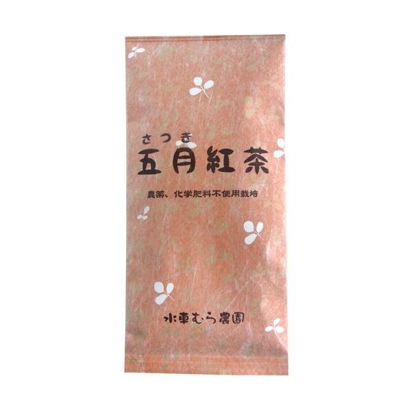 水車むら 五月 紅茶 ( 100g )/ 水車むら農園 農薬不使用 お茶 茶葉
