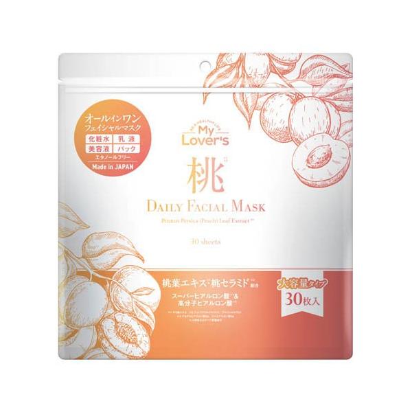桃デイリーフェイシャルマスク ( 30枚 ) : 爽快ドラッグ - 通販