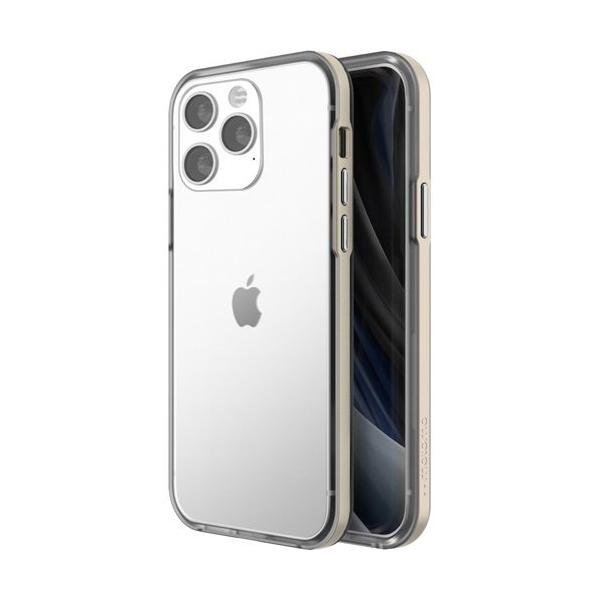 ���g�� iPhone13 Pro INO Achrome Shield Case Matt beige ( 1�� )/ ���g��(motomo)