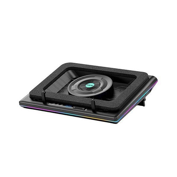 llano ノートパソコン 冷却パッド RGB 15-19インチ対応 ブラック V12RGB-BK ( 1個 )