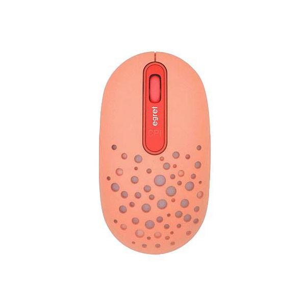 ビジネスハーモニー EGRET HappiE ワイヤレスマウス コーラル EM23-H1