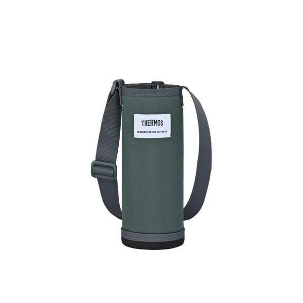 サーモス マイボトルポーチ 約600ml用 ストラップ付き グレー APO-600