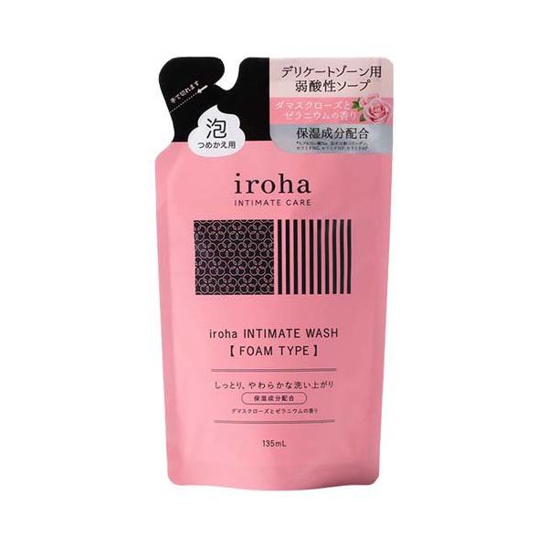 iroha インティメート フォーム ダマスクローズとゼラニウムの香り 替え ( 135ml )/ iroha(イロハ)