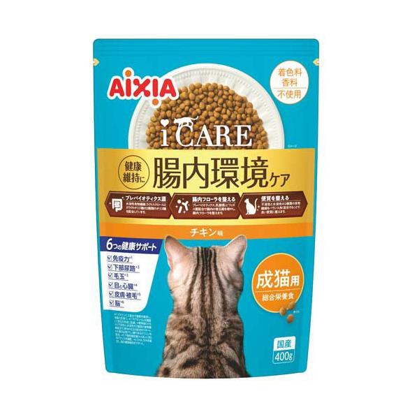 i CARE キャットドライ チキン味 ( 400g )/ CARE(アイケア) : 爽快