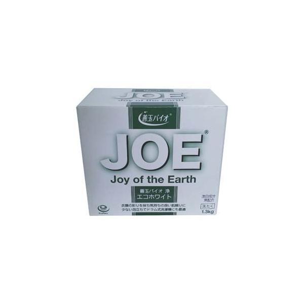 エコホワイト 3個セット エコホワイト1.3kg×3箱 洗剤 善玉バイオ洗剤 消臭成分 漂白成分無配合 お得 JOE 浄