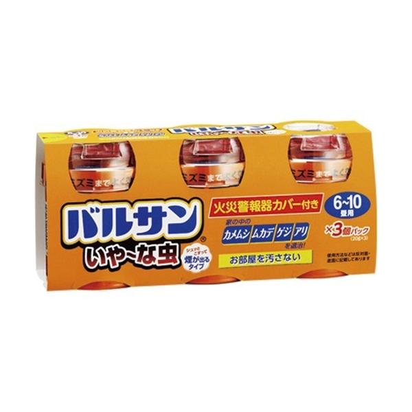 バルサン いやーな虫 6 10畳用 g 3個入 バルサン 爽快ドラッグ 通販 Yahoo ショッピング