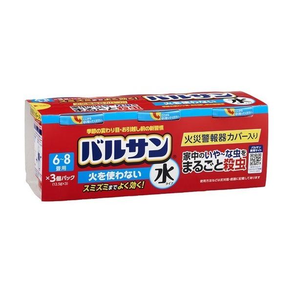 他サイト： バルサン 火を使わない水タイプ 6〜8畳用 ( 12.5g*3個入 )/ バルサンの商品画像