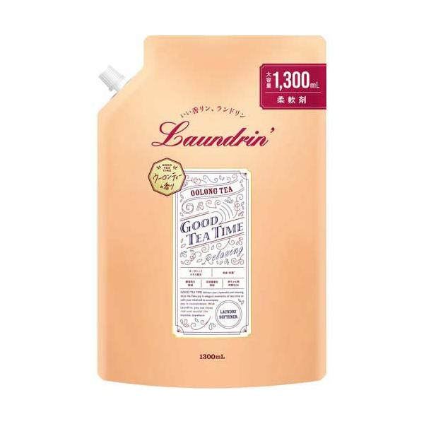 ランドリンTEA 柔軟剤 ウーロンティーの香り 詰替大容量 ( 1300ml