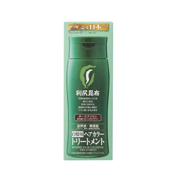 利尻ヘアカラートリートメント ダークブラウン ( 200g )/ 利尻 ( 白髪