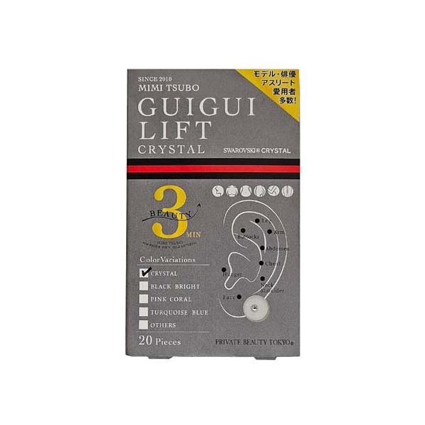 グイグイリフトSC クリスタル/ボディケア/ブランド：Gui Gui Lift/【発売元、製造元、輸入元又は販売元】サルボ/【グイグイリフトSC クリスタルの商品詳細】●耳ツボポイントにシールを貼るだけ。お好きなところに！耳つぼの数だけ場所...