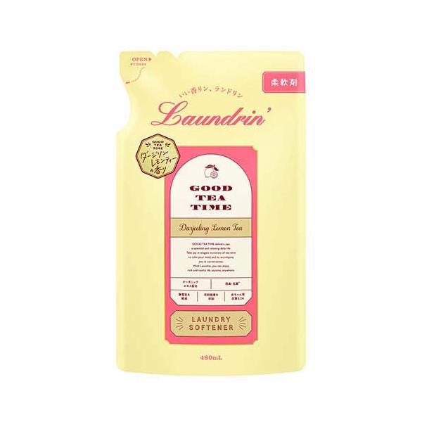 他サイト： ランドリン 柔軟剤 ダージリンレモンティーの香り 詰め替え ( 480ml )/ ランドリンの商品画像