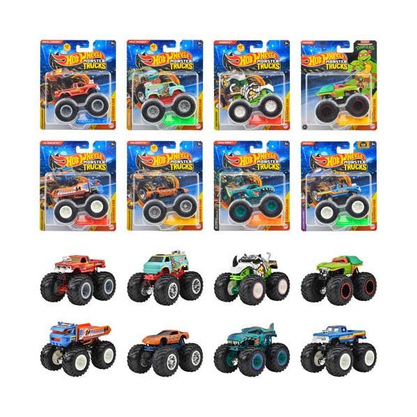 ホットウィール モンスタートラック 1：64 Ast ミニカー8台入BOX販売