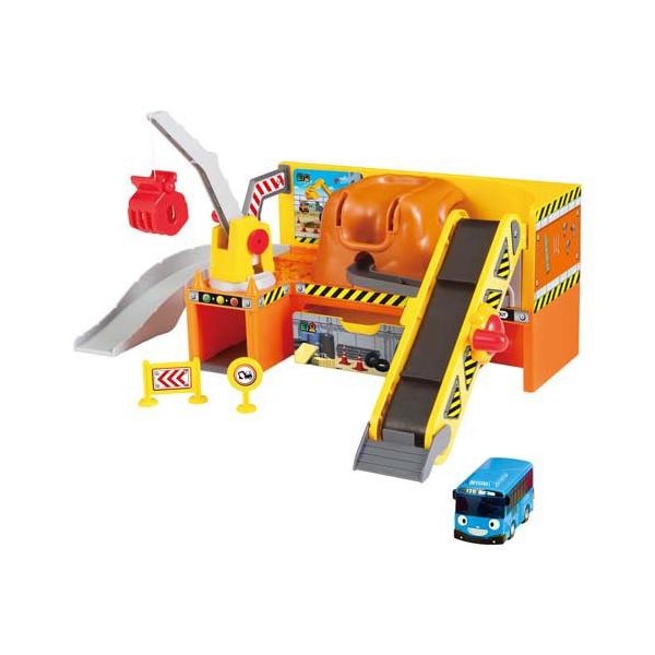 ちびっこバス タヨ 力持ち工事現場プレイセット ( 1セット )/ バンダイ