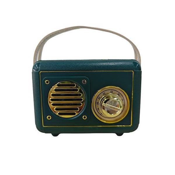 ケイブライト レトロFM・Bluetoothスピーカー FT-BT20-GR ( 1台
