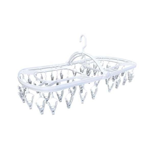 三宅化学 洗濯 物干し まとめて取り込める 角ハンガー 44ピンチ