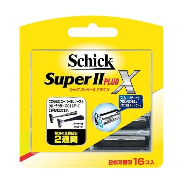 シック スーパーIIプラスX 替刃 ( 16コ入 )/ : 爽快ドラッグ シック スーパーIIプラスX 替刃 ( 16コ入 )/ : 爽快ドラッグ