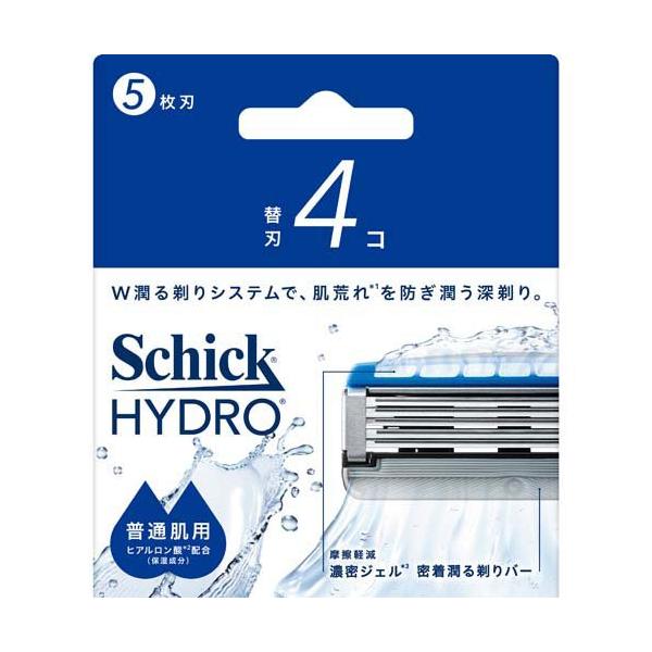 シック ハイドロ 普通肌 替刃 ( 4個入 )/ : 爽快ドラッグ - 通販