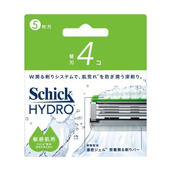 シック ハイドロ 敏感肌 替刃 ( 4個入 )/ : 爽快ドラッグ - 通販