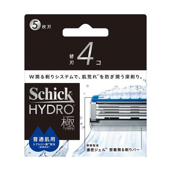シック ハイドロ極 普通肌 替刃 ( 4個入 )/ : 爽快ドラッグ - 通販