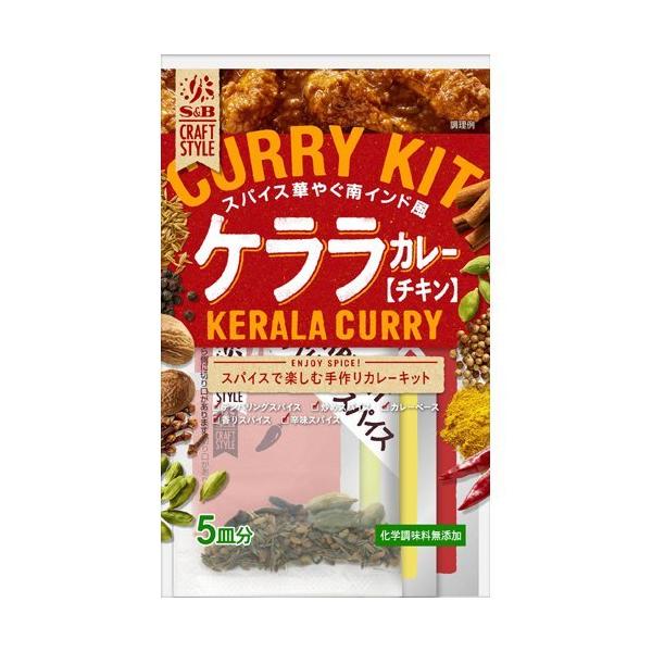 手作りカレーキット ケララカレー 化学調味料無添加 S&amp;B CRAFT STYLE（クラフトスタイル） 1個 エスビー食品