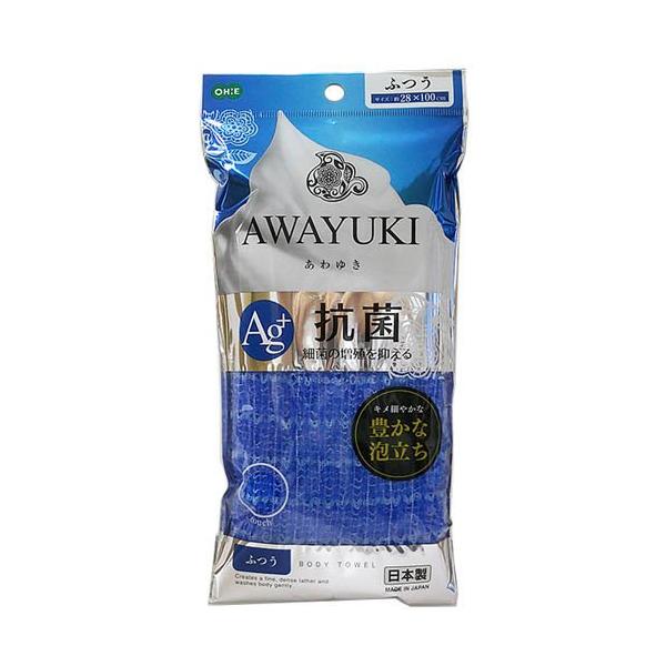 あわゆき 抗菌ナイロンタオル ふつう ( 1枚 )/ オーエ : 爽快ドラッグ