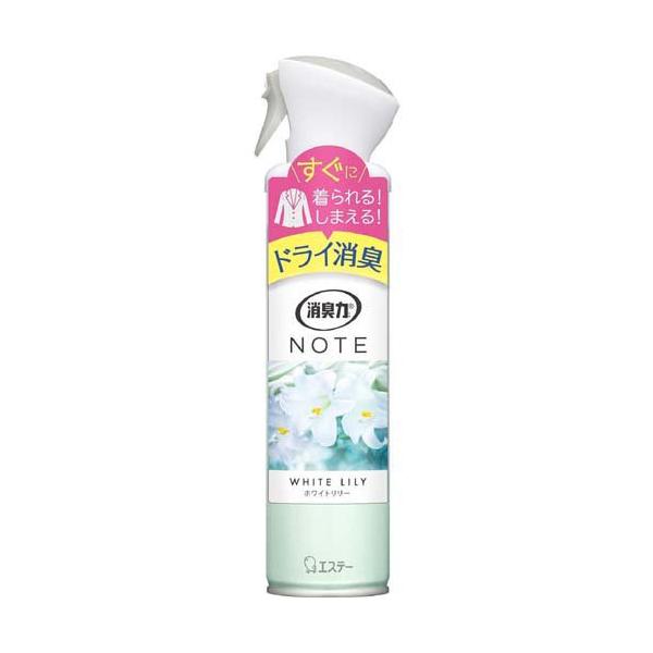 Pety ホワイトPREMIUM消臭 消臭力 ノート 衣類 消臭スプレー ホワイトリリー ( 240mL ) : 爽快