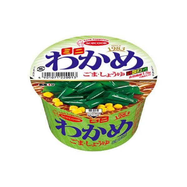 ミニわかめラーメン ごま・しょうゆ ( 12個入 ) : 爽快ドラッグ - 通販
