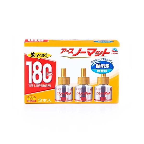 アースノーマット 蚊取り 取替えボトル 180日用 無香料 蚊 駆除 アースノーマット 蚊取り 取替えボトル 180日用 無香料 蚊 駆除