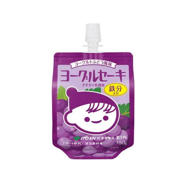 伊藤園 ヨーグルセーキ ヨーグルトぶどう風味 パウチ ( 150g×30袋入
